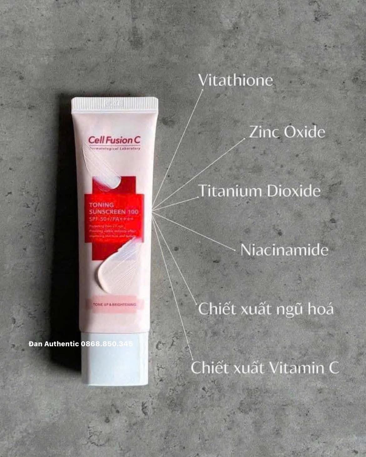 Kem Chống Nắng Cell Fusion C Hồng Nâng Tông Da Trắng Hồng SPF50+/ PA++++ 50ml