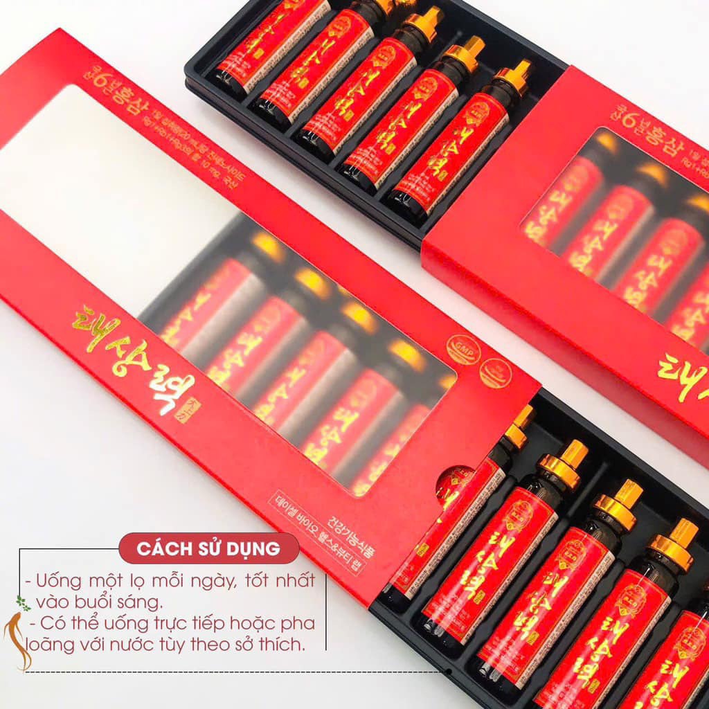 Thiên sâm nước 6 năm tuổi 20 ống 20ml