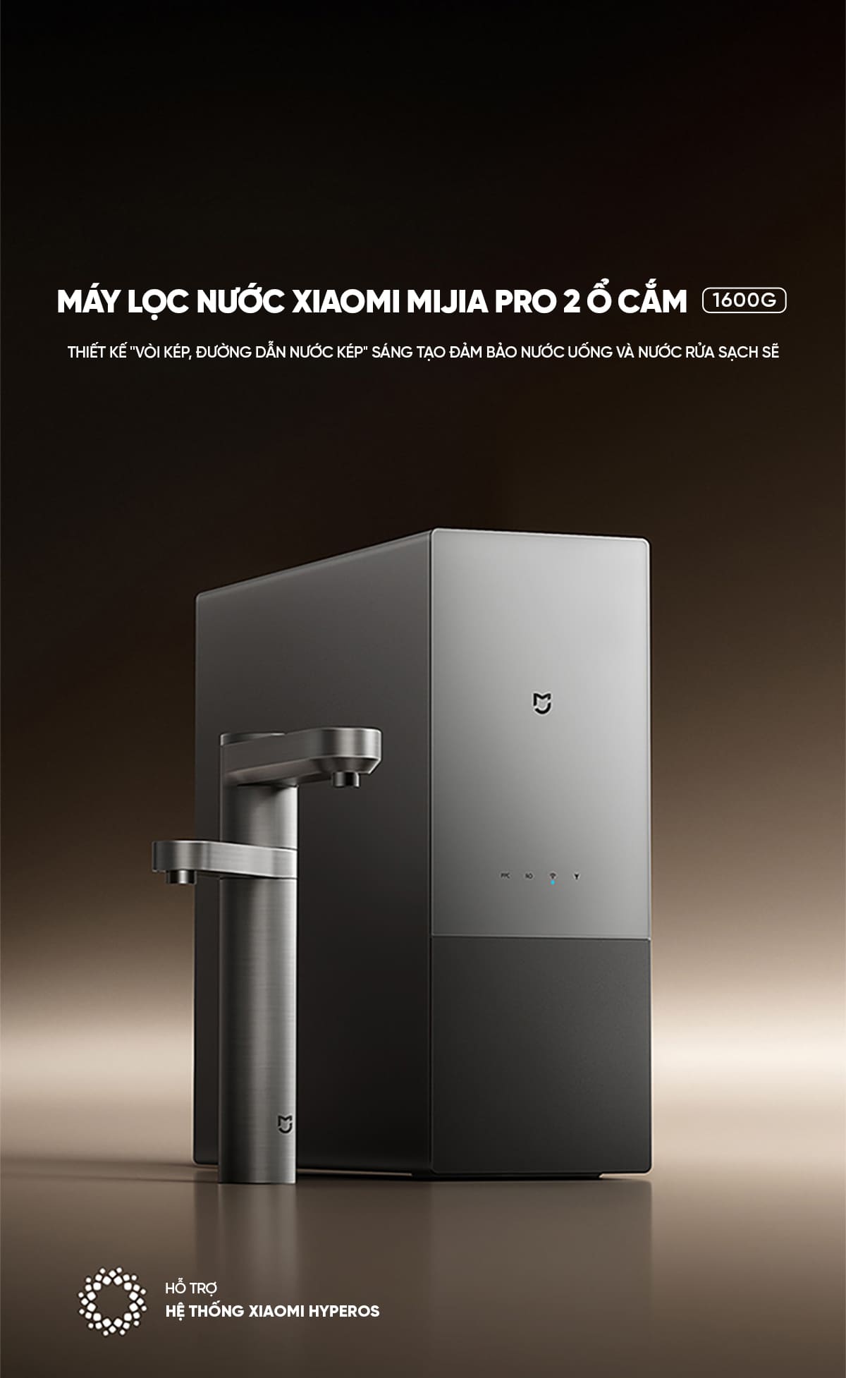 máy lọc nước xioami 1600G