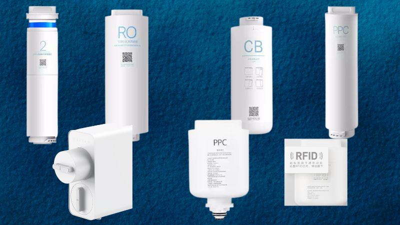 các dòng máy lọc nước xiaomi và phụ kiện