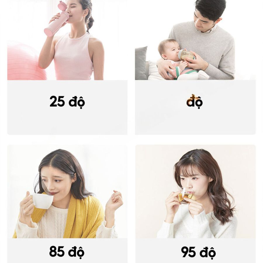 các tiện ích của dòng máy lọc nước nóng lạnh xiaomi