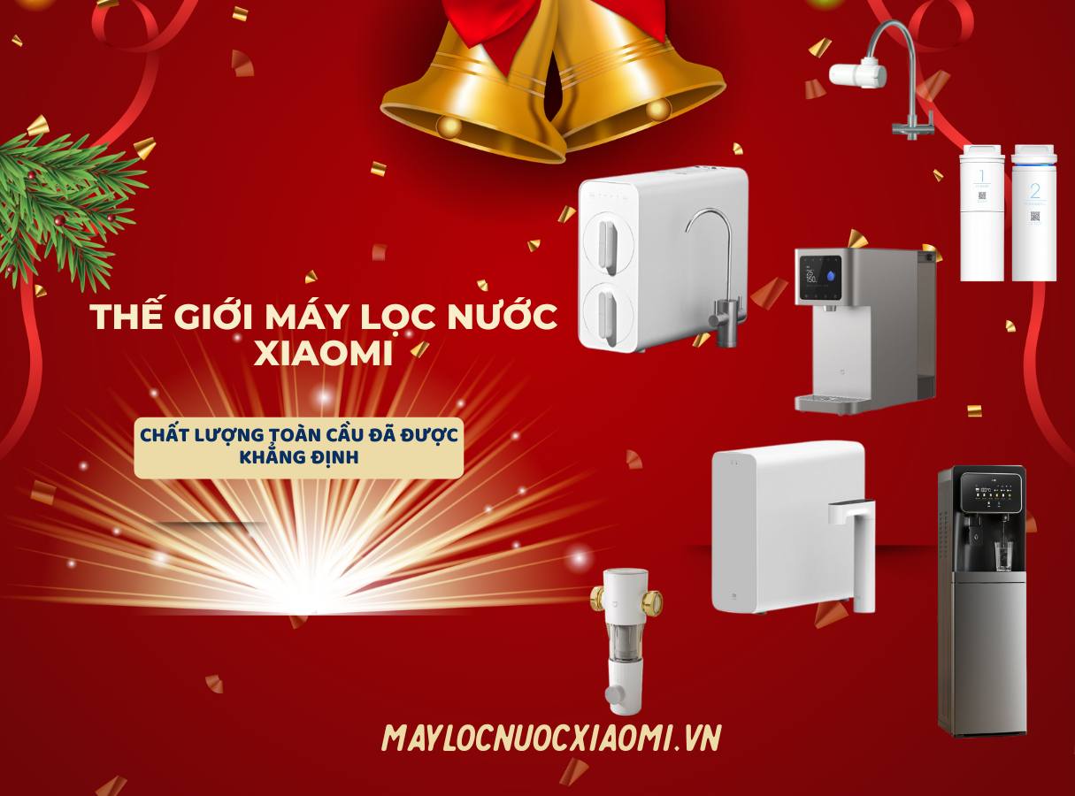 Giới thiệu các dòng máy lọc nước xiaomi