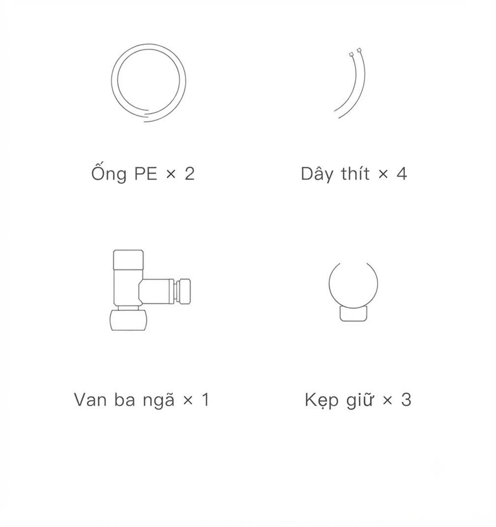 các phụ kiện của máy 2