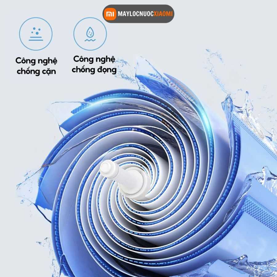 cấu tạo Lõi lọc kép cho ra nước tinh khiết