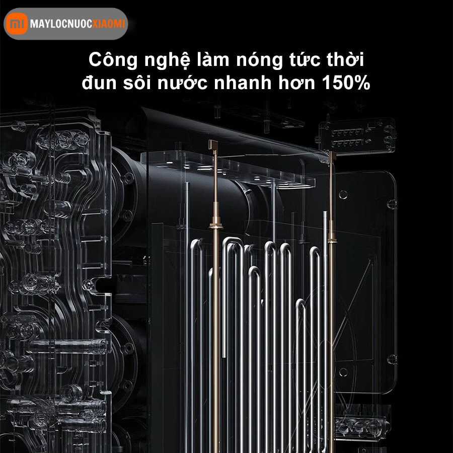 công nghệ làm nóng của máy lọc nước nóng lạnh xiaomi Q1000