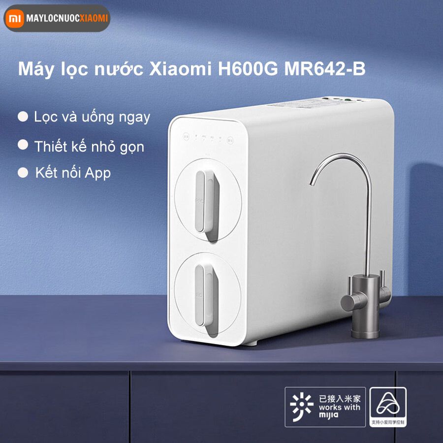 các lý do vì sao chọn máy lọc nước xiaomi H600G