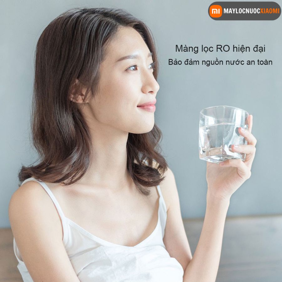 Máy lọc nước xiaomi H800G được thiết kế hiện đại nhỏ gon mang đến sự an toàn và bề bỉ