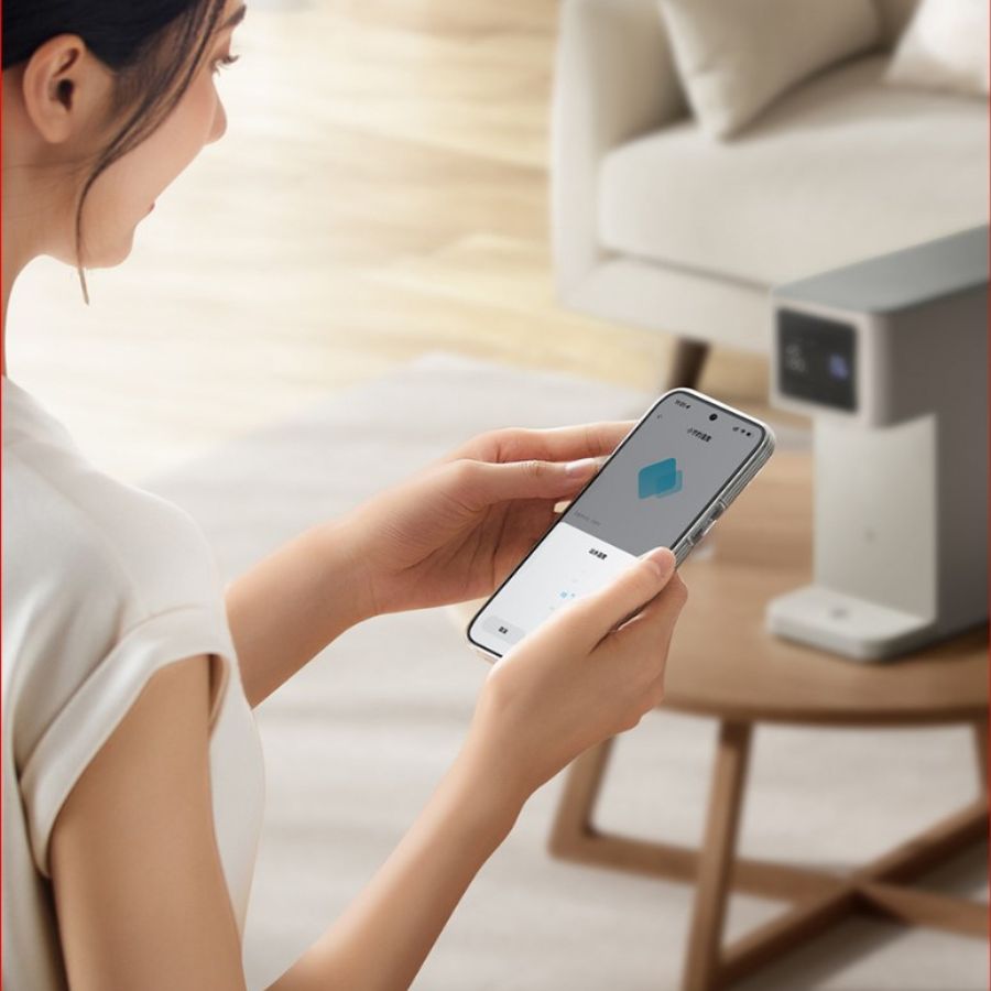 tính năng hiện đại kết nối app mihome của máy lọc nước nóng lạnh xiaomi
