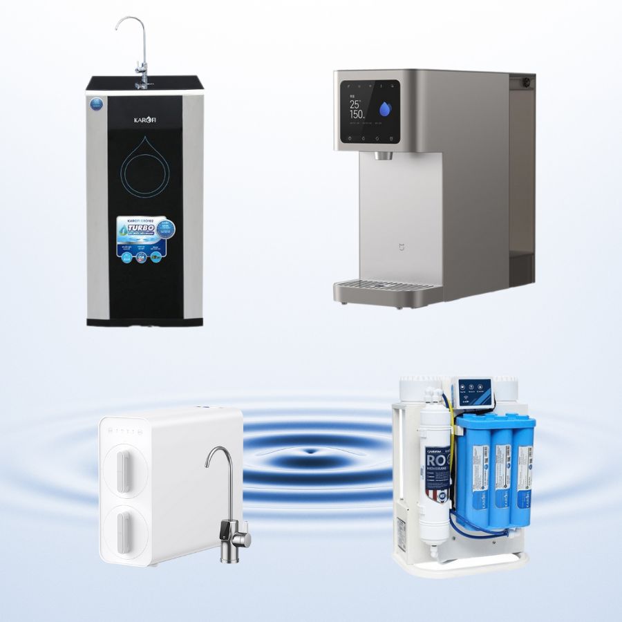 giới thiệu các dòng máy lọc nước trên thị trường