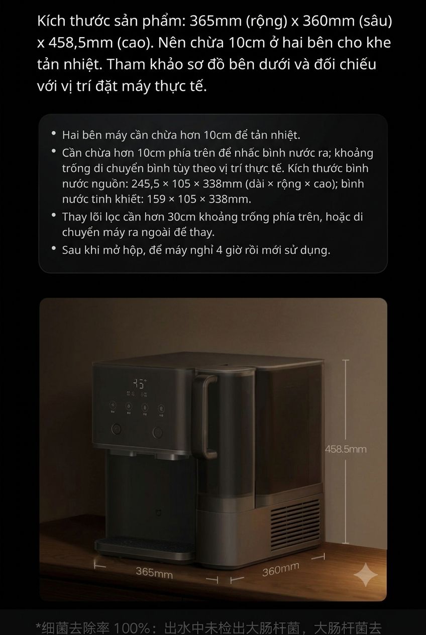 kích thước sản phẩm