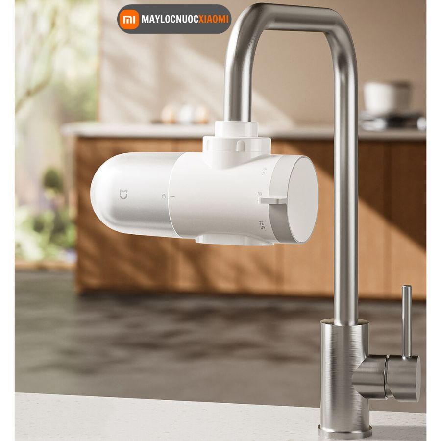 hình minh họa máy lọc nước tại vòi xiaomi faucet 2