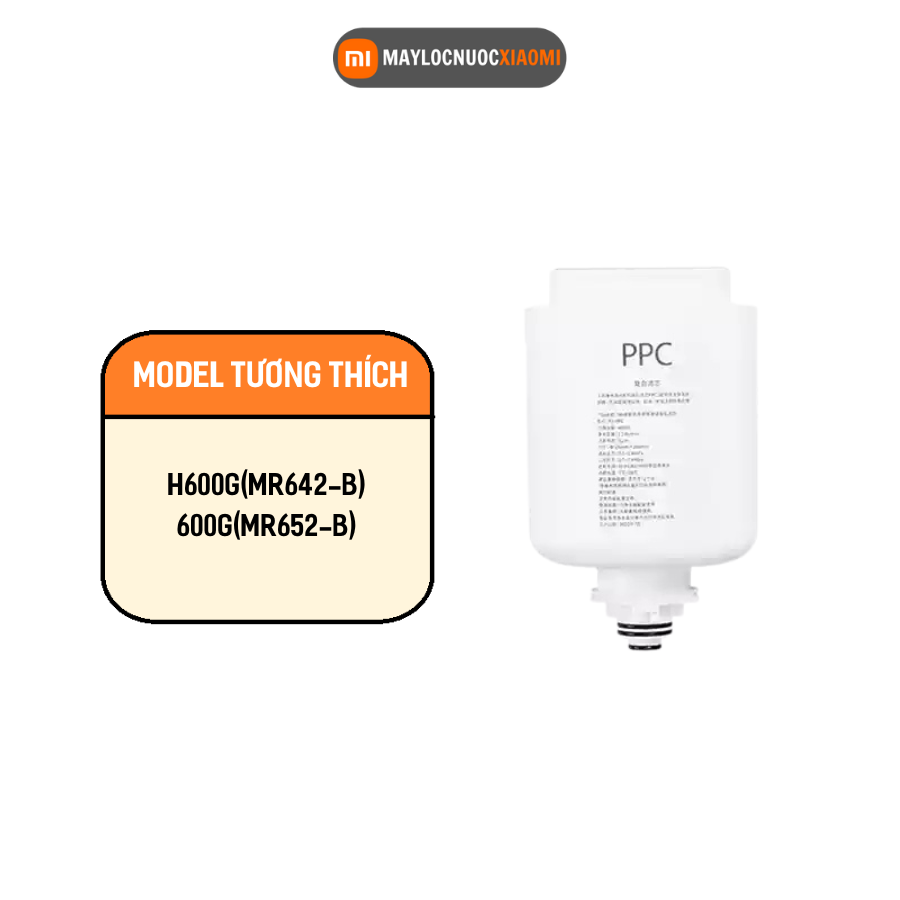 Lõi lọc nước xiaomi PPC của máy lọc nước xiaomi H600G