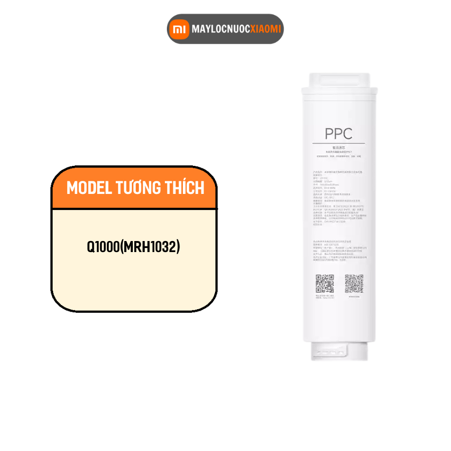 lõi lọc PPC của máy lọc nước nóng lạnh xiaomi Q1000