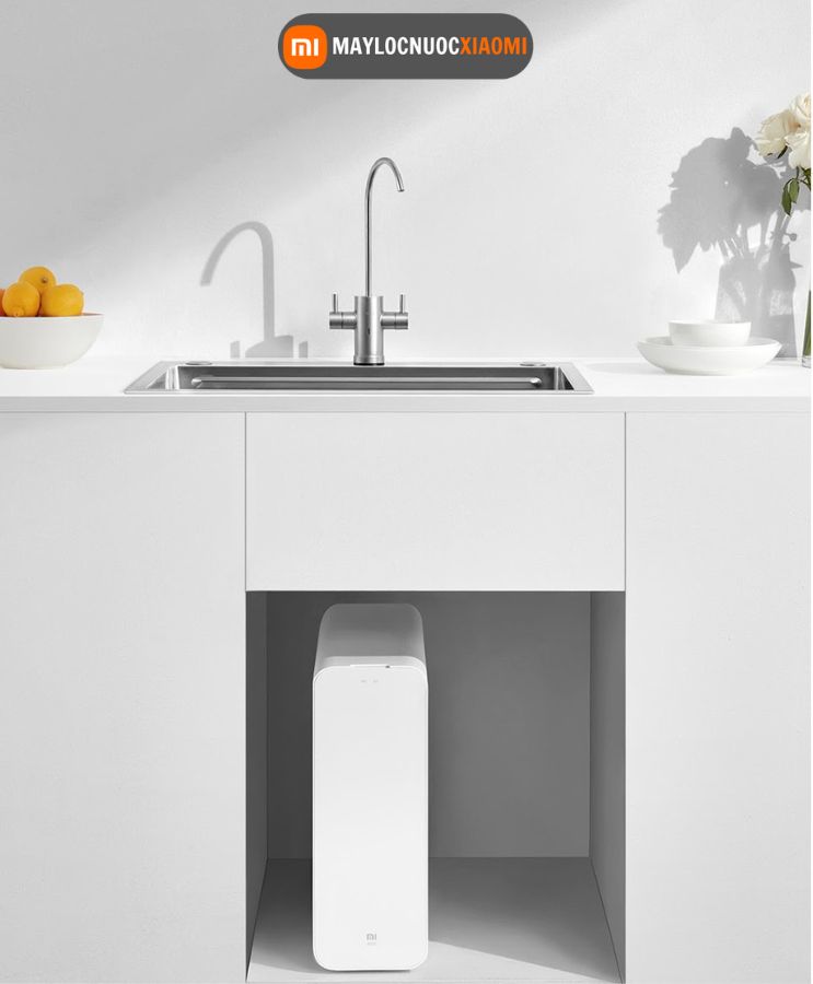 Máy lọc nước xiaomi H800G được thiết kế vòi lấy nước với 2 chế độ lấy nước riêng biệt