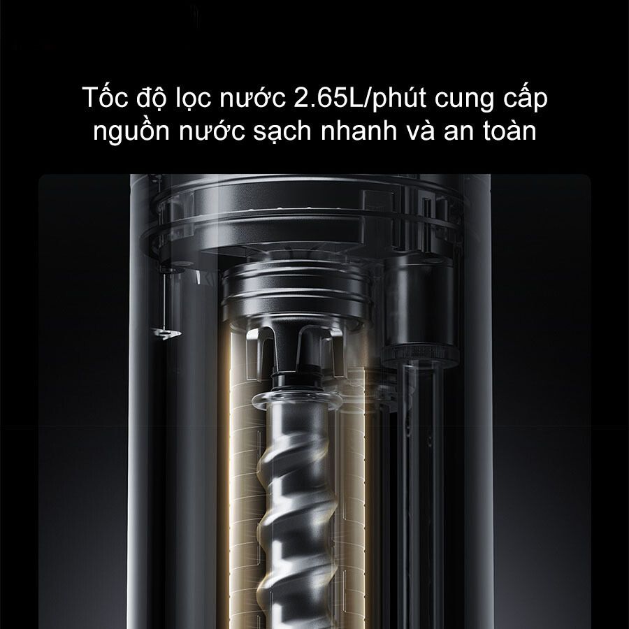 các thông số lọc nước của máy lọc nước nóng lạnh xiaomi