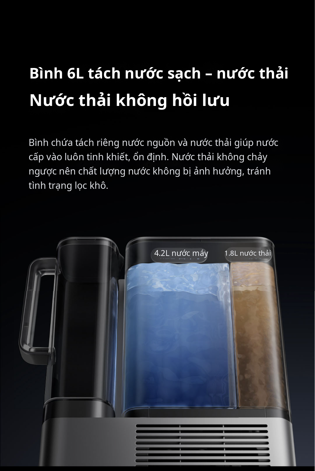Máy lọc nước Xiaomi  phiên bản làm đá và làm nóng nước MRCH 132