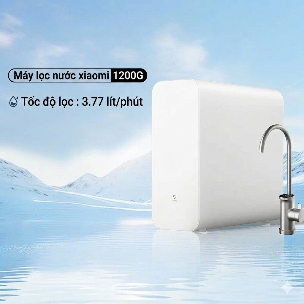 Máy Lọc Nước Xiaomi 1200G-MR1282 và 1200G Pro MR1282-B
