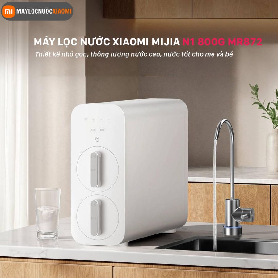 Máy Lọc Nước Xiaomi Mijia N1800G Giải Pháp Tối Ưu Cho Gia Đình Hiện Đại