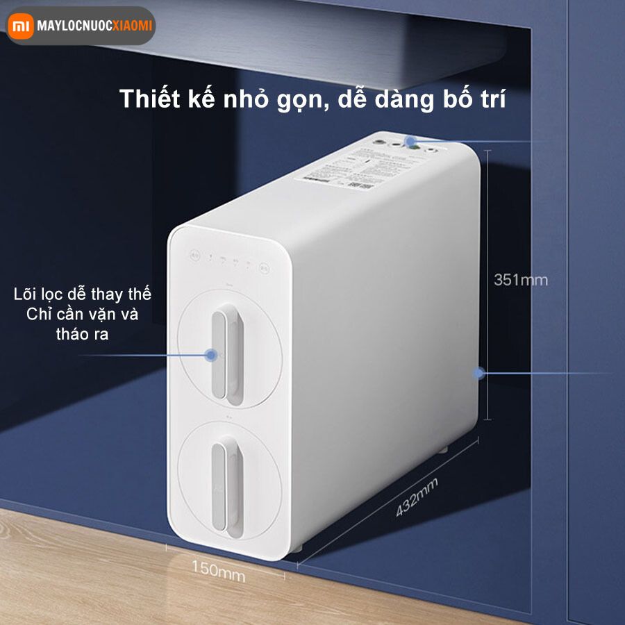 Máy lọc nước chính hãng Xiaomi H600G, MR642-B