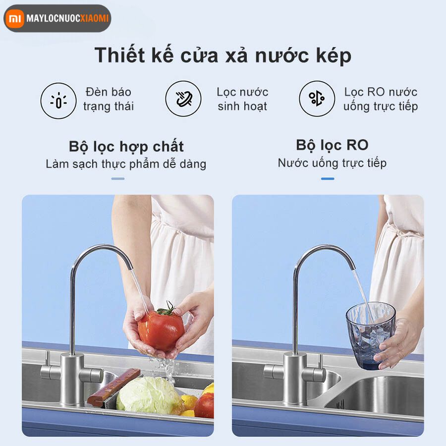 Máy lọc nước chính hãng Xiaomi H600G, MR642-B