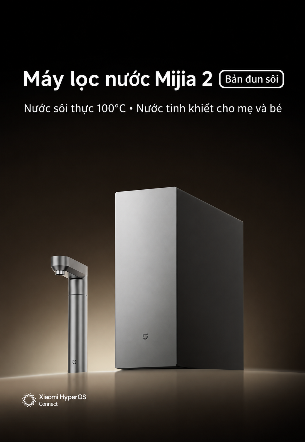 Máy lọc nước Xiaomi 2000G MR1212R – Lọc RO và nước nóng 100°C