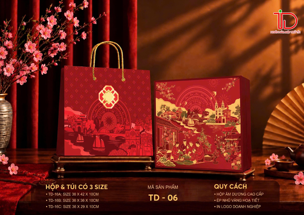 Bộ Hộp Quà Tết "Vui Tết Đoàn Viên"