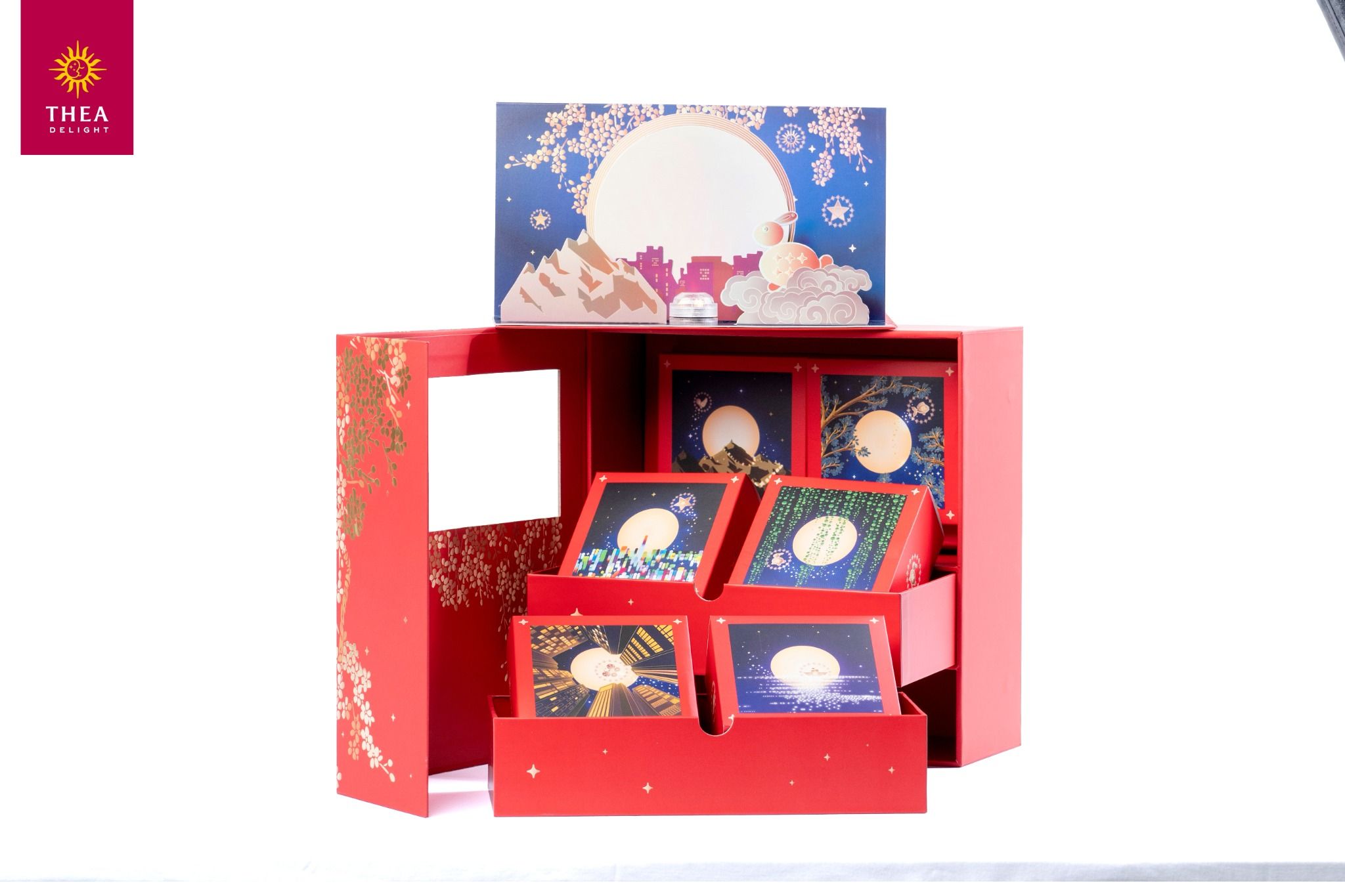 Hộp quà trung thu THEA DELIGHT - HỘP LẤP LÁNH Set 11