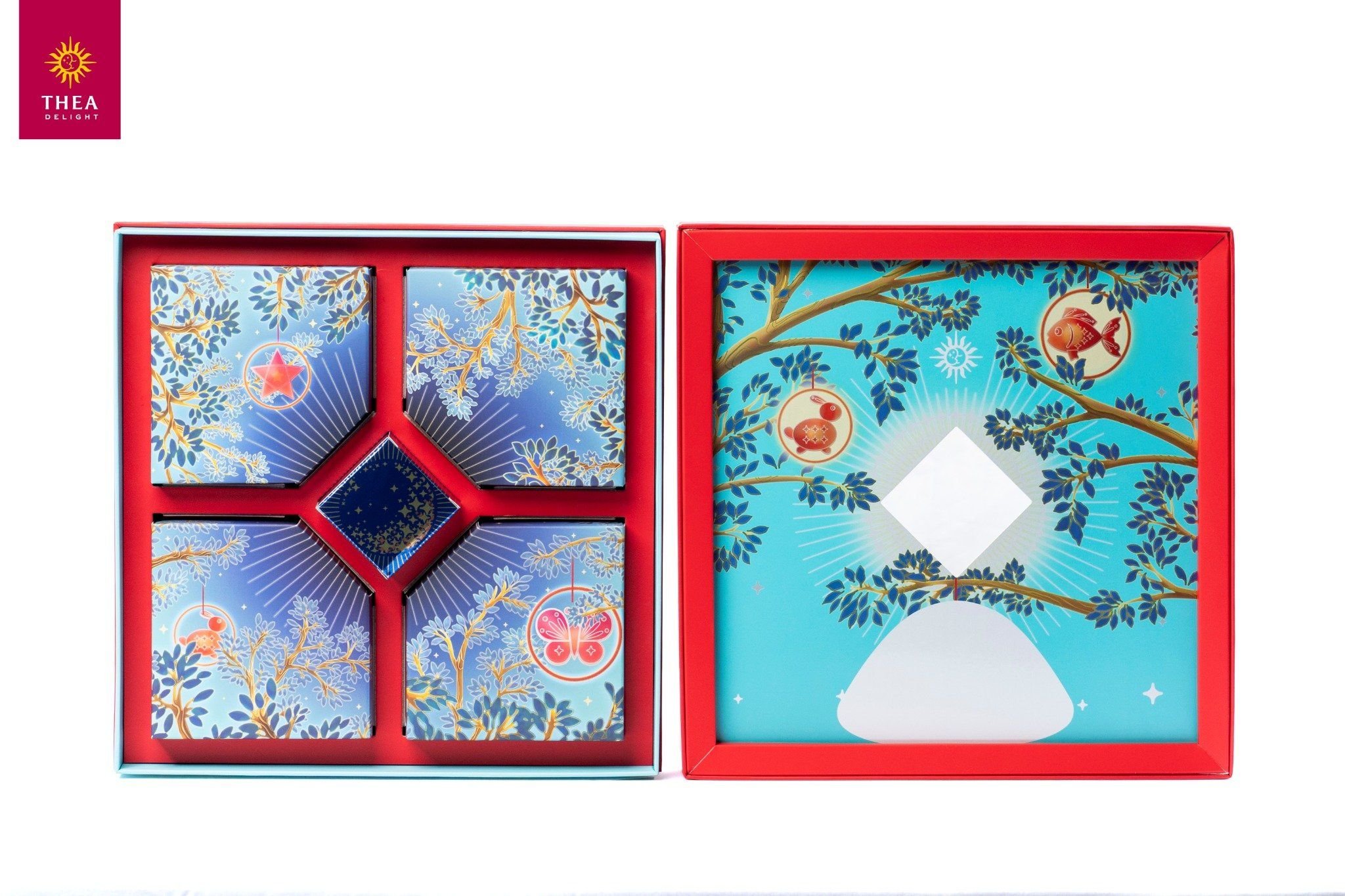 Hộp quà trung thu THEA DELIGHT - HỘP LẤP LÁNH Set 2