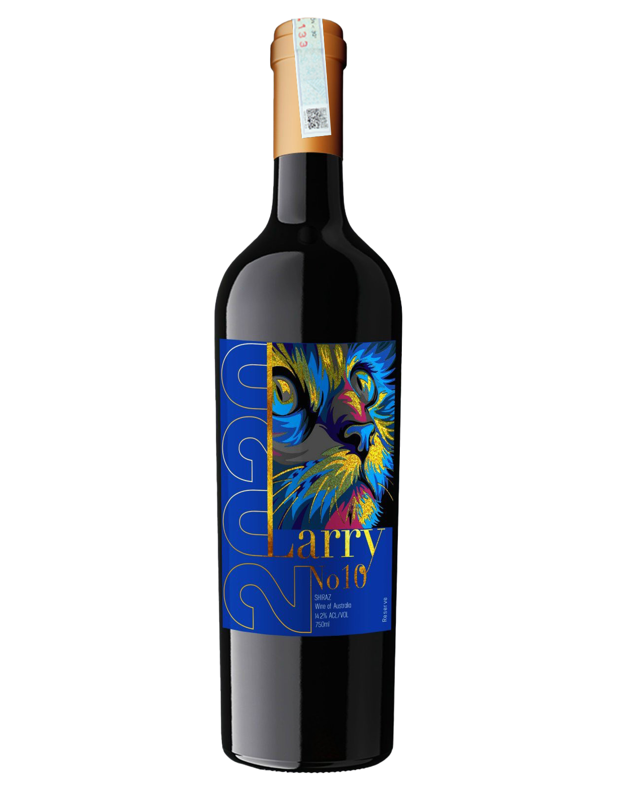 Rượu vang đỏ Úc Larry No.10 Shiraz (Bản xanh)