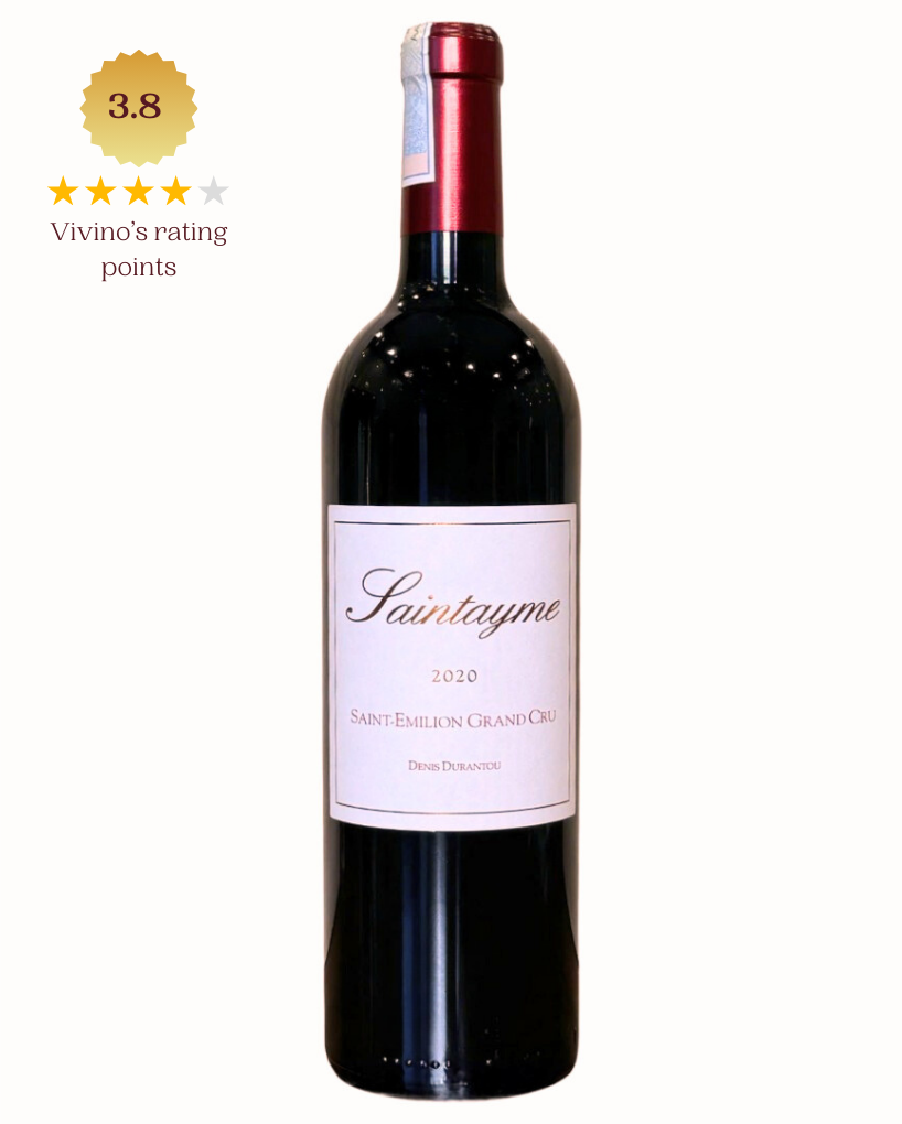 Rượu vang đỏ Pháp Saintayme St Emilion Grand Cru - Merlot