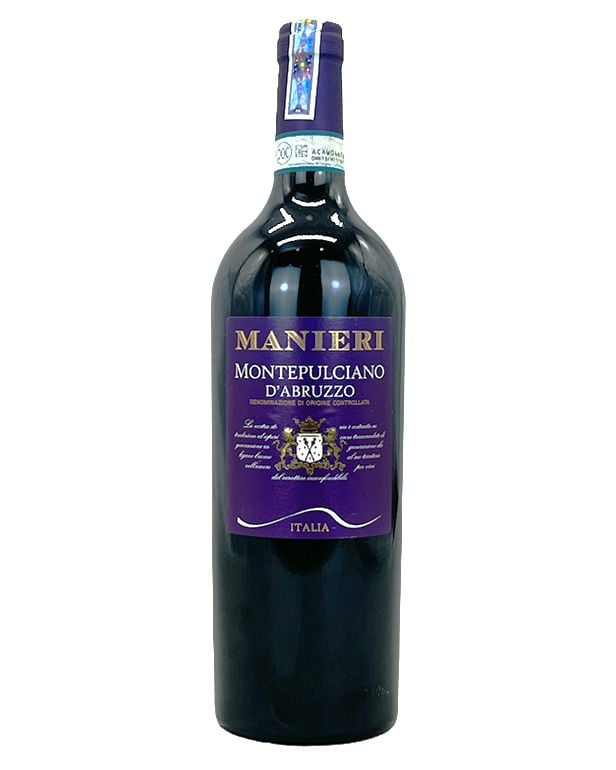 Rượu vang đỏ Ý Manieri Montepulciano D'Abruzzo