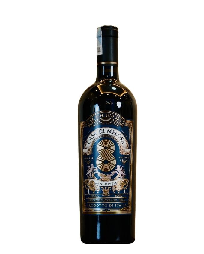 Rượu vang đỏ Ý Casa Di Melosa 8 Sangiovese IGT