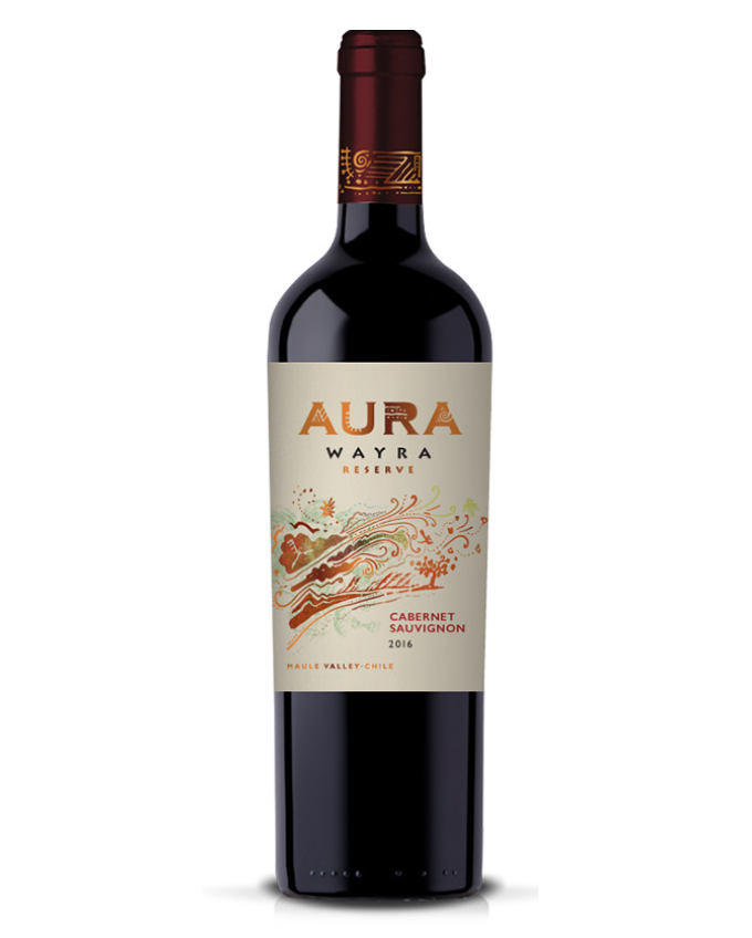 Rượu vang đỏ Chile Aura Wayra Reserve Cabernet Sauvignon