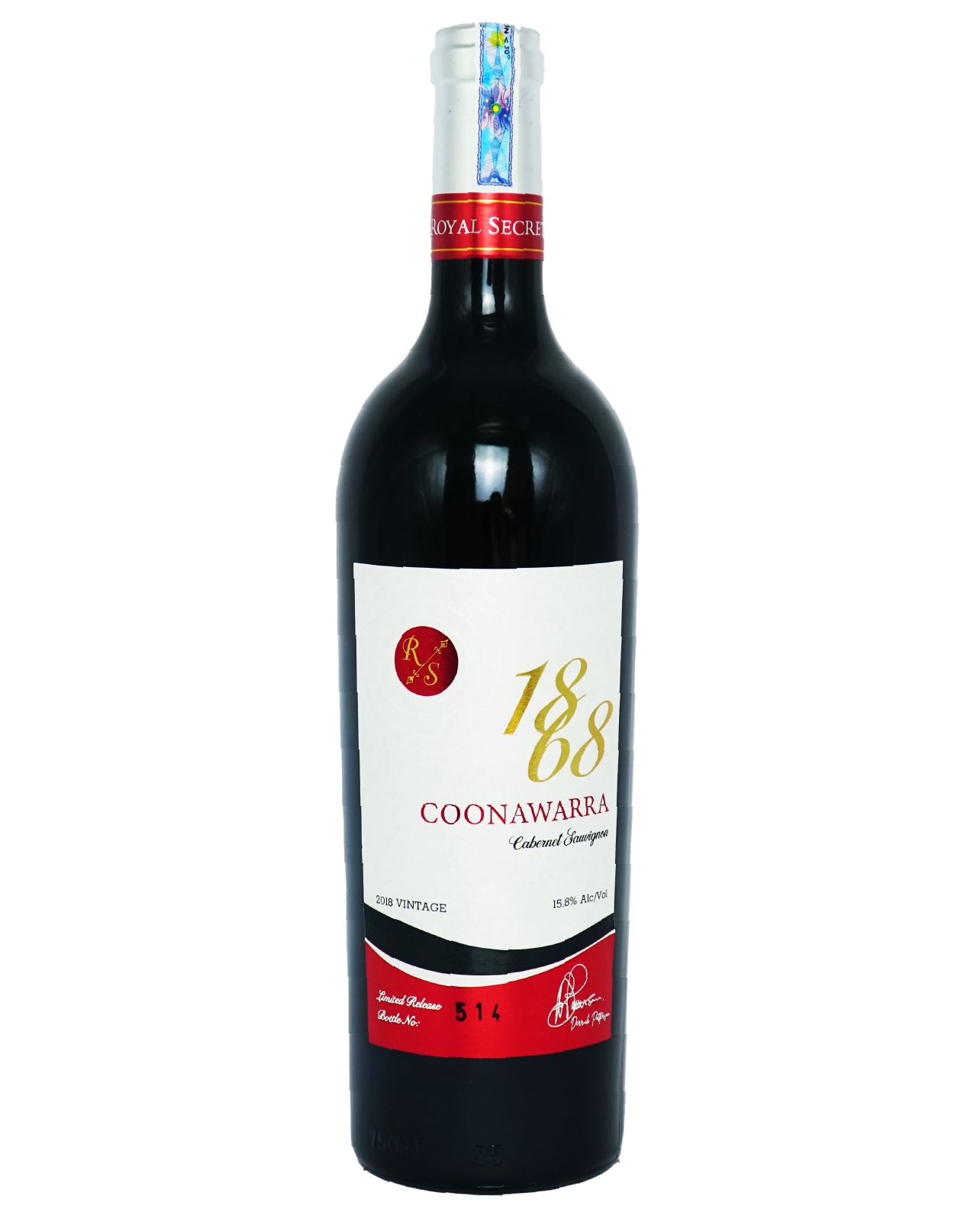 Rượu vang đỏ Úc Royal Secret 1868 Coonawarra 750ml