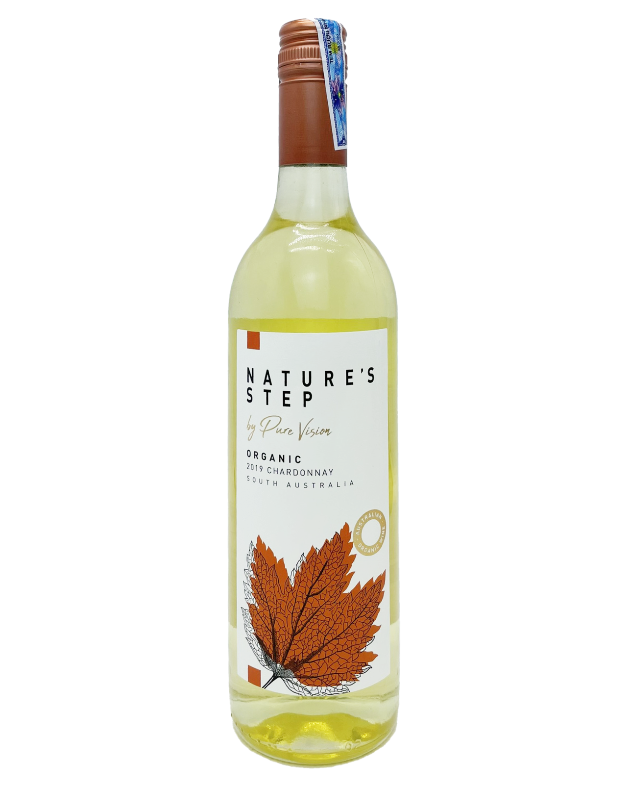 Rượu vang trắng Úc Nature's Step Organic Chardonnay