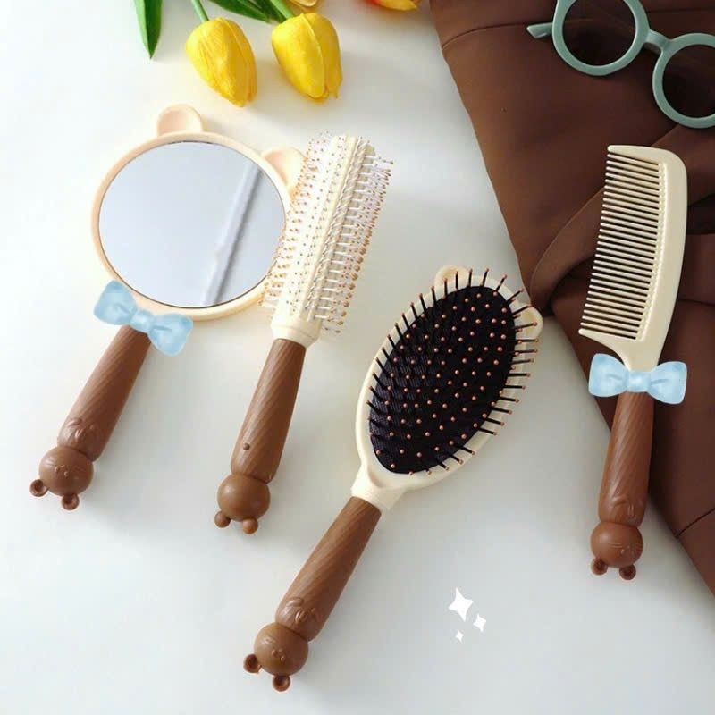 Bộ Gương Kèm Lược Set 4 món Siêu Hot