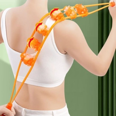 Dây massage lưng, cổ, đùi, bụng bằng nhựa thư giản giảm tress cho cơ thể