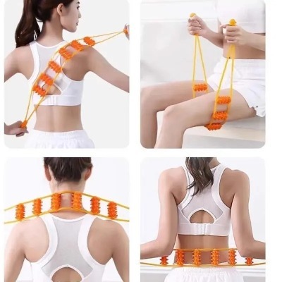 Dây massage lưng, cổ, đùi, bụng bằng nhựa thư giản giảm tress cho cơ thể