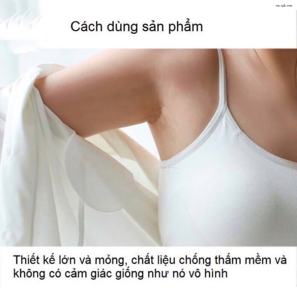 set 10 miếng dán thấm mồ hôi, Miếng Dán Thấm Hút Mồ Hôi Diệt Khuẩn Tốt