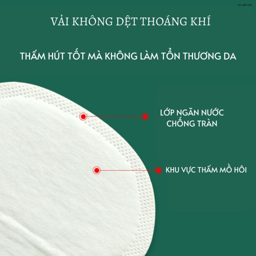 set 10 miếng dán thấm mồ hôi, Miếng Dán Thấm Hút Mồ Hôi Diệt Khuẩn Tốt