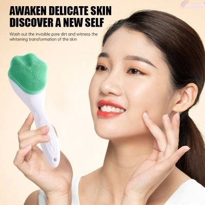 cọ rửa mặt hình bàn chân mèo,