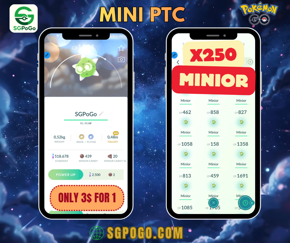 Minior Green Core x250 - Mini PTC