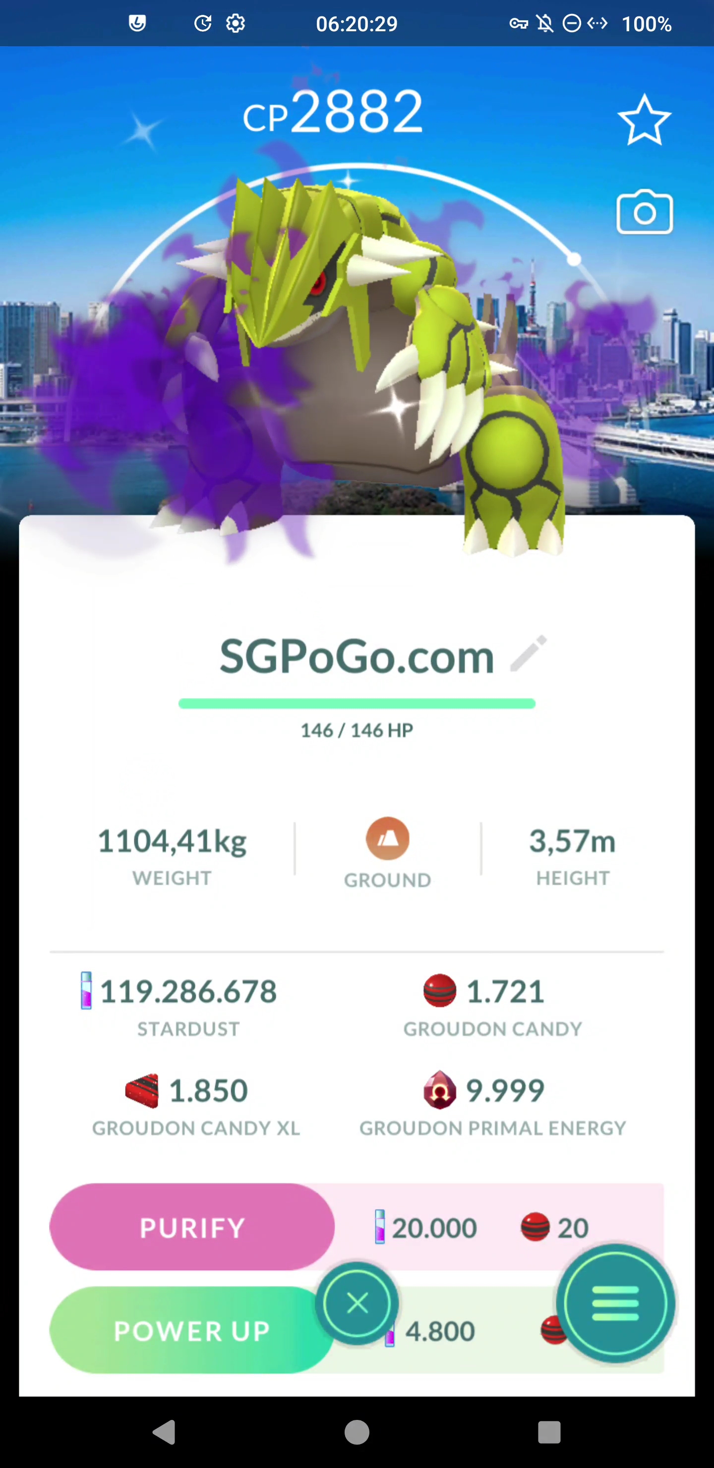 ✨Shiny shadow Groudon & Kyogre Chicago Background✨Go Fest 2026✨