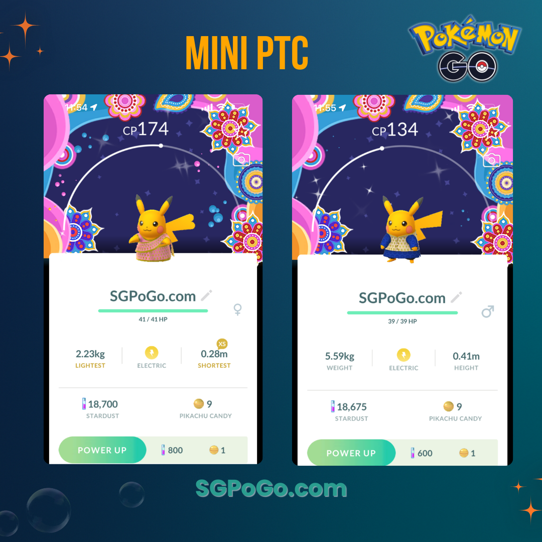 Shiny costume Pikachu Kurta and Saree with Festival Color Background