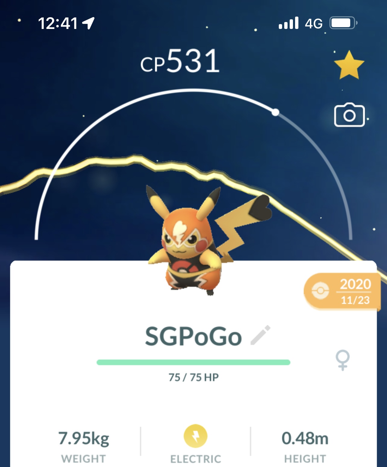 Pikachu Libre (Regular)