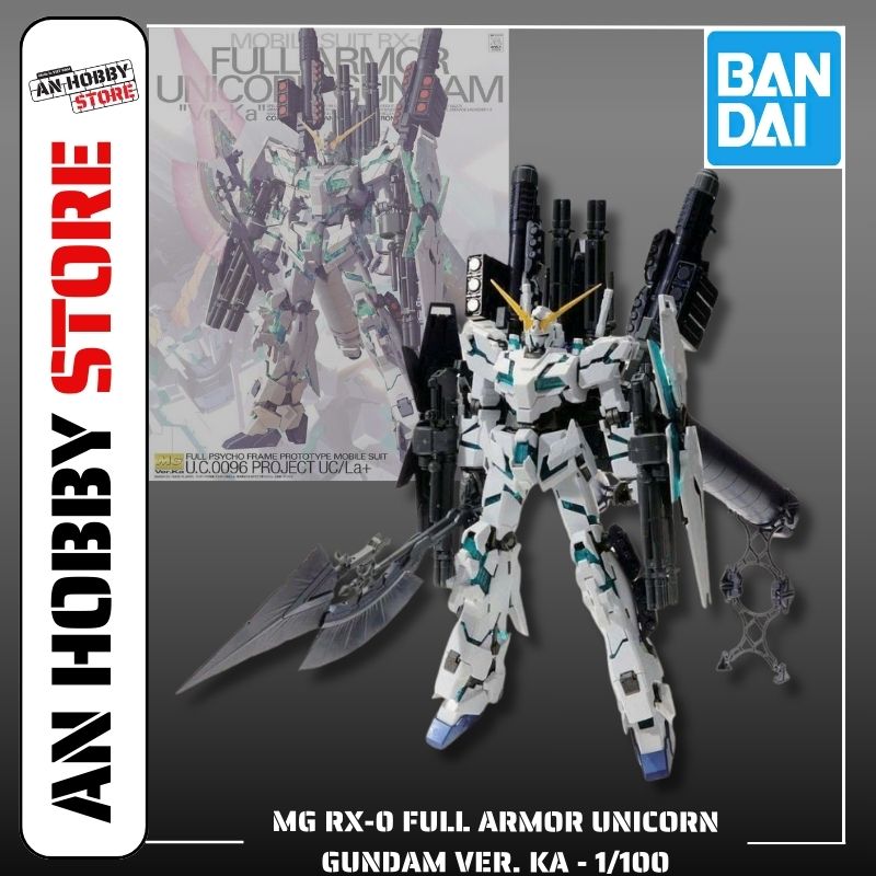 HÀNG SẴN] BANDAI MÔ HÌNH LẮP RÁP MG 1/100 RX-0 FULL ARMOR UNICORN