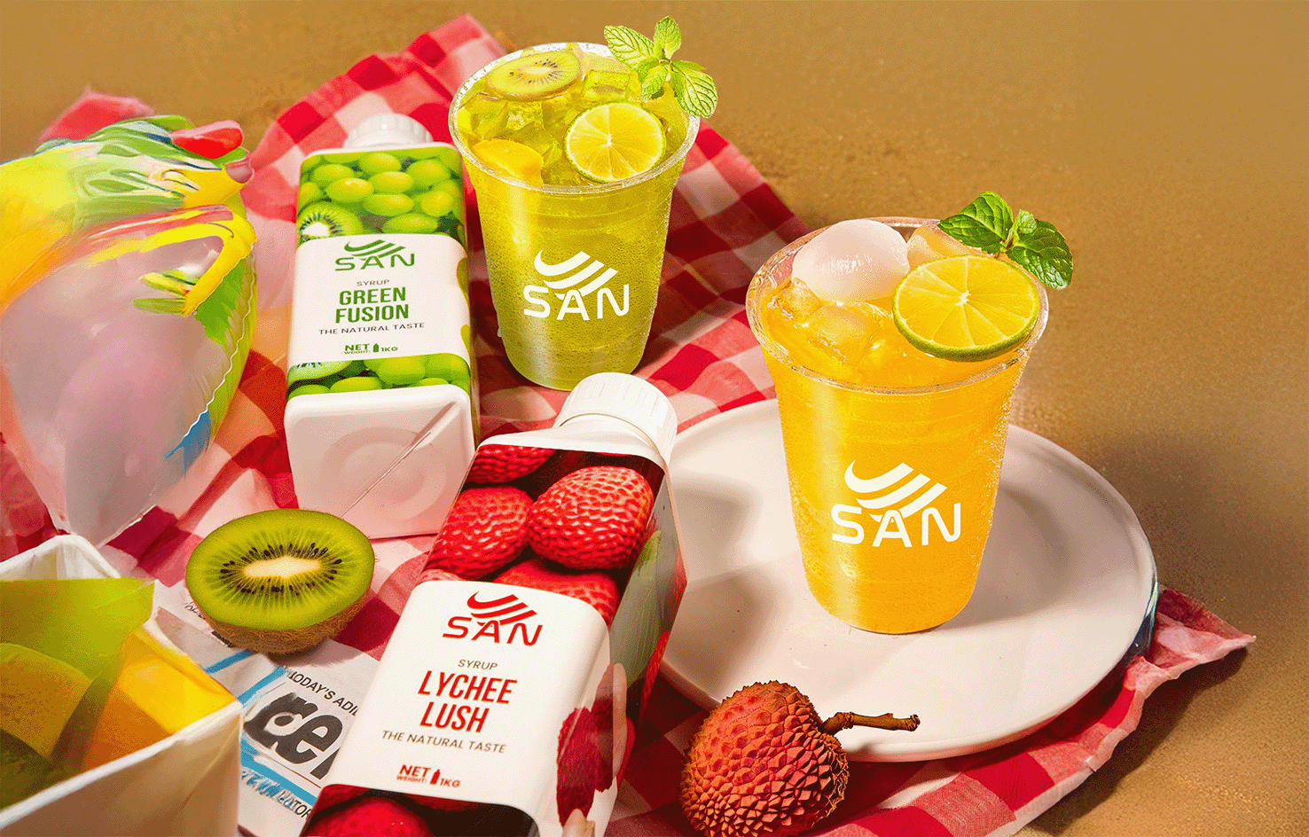Syrup San tạo sự khác biệt cho thức uống