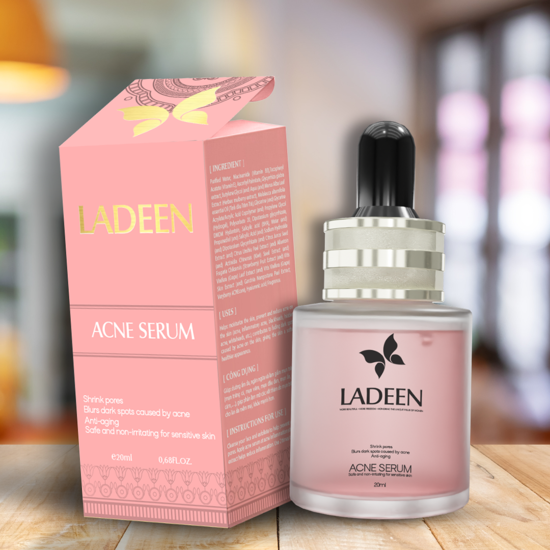 In-depth Solution for Acne Skin with Ladeen Acne Serum