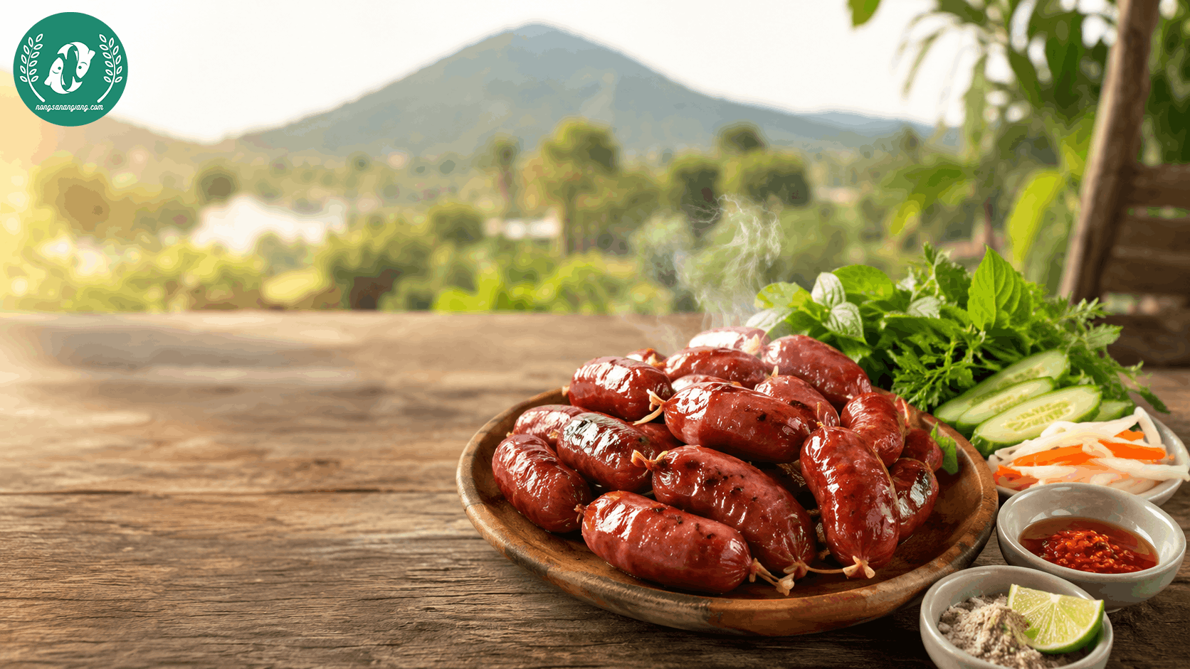 Tung Lò Mò An Giang Chuẩn Vị Chăm | Lạp Xưởng Bò Thất Sơn