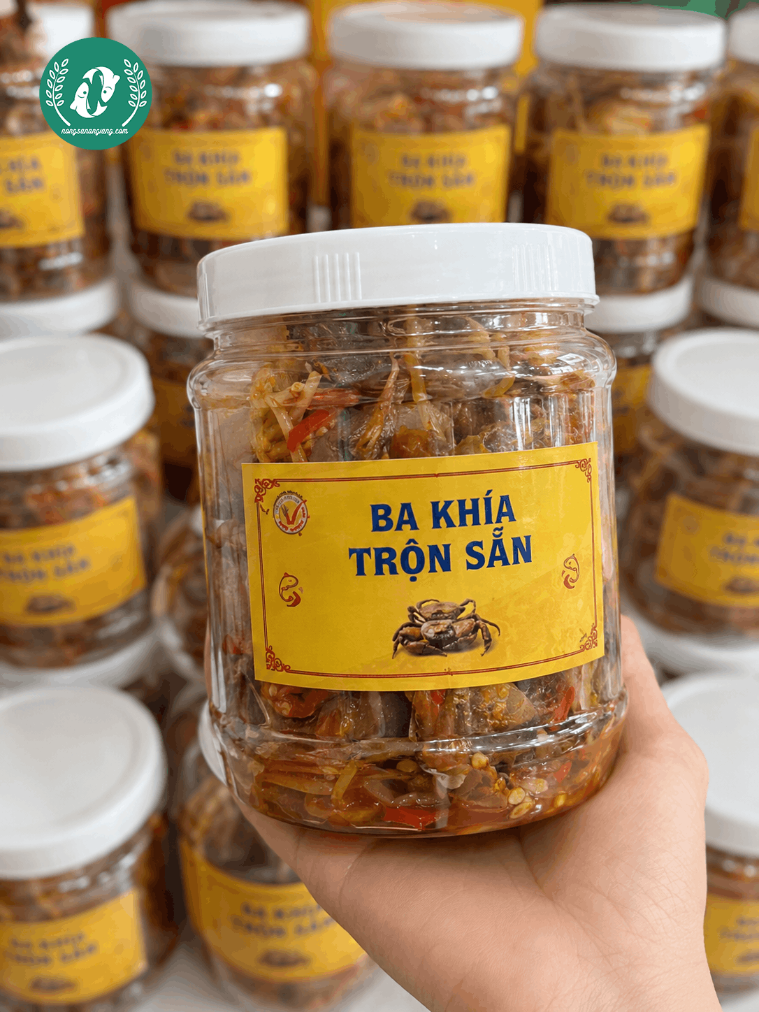 ba khía và mắm ruốc